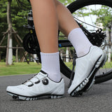 Unisex MTB Mountain Road Bike lock Shoes Breathable Non-slip Wear-resistant Pedal Bicycle Outdoor Competitive Bicycle Equipment