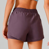 Yoga Shorts Women Fitness Spandex Neon Elastic Running Workout Short Leggings For Ladies Gym Sport Shorts Fitness Sportwear🩳👍️