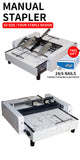 C-200S A3 Format Manual Binding and Folding Machine Triple-Function Combination Unit: Flat Binding, Saddle Stitching, Folding Fo
