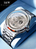 Montre Homme CARNIVAL Mechanical Business Watch for Men Brand Luxury Automatic Wrist Watch 50M Waterproof 2024 Man Reloj Hombre