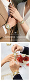 JSDUN Couple Watches Luxury Fashion Fine Steel Top Brand Original Automatic Mechanical Wristwatch Waterproof Man and Woman Watch