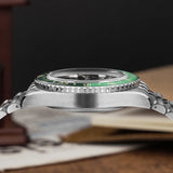 Watchdives WD6542 Mechanical Watch NH34 Automatic Movement Bubble Domed Sapphire Crystal Luxury Watch 100m Waterproof Mens Watch