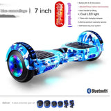Self-Balancing Electric Hoverboard With LED Lights 6.5-Inch 36V 4400m 10-Inch Tires Lithium Battery For Kids Hover Board