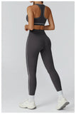 Yoga Set 2/3PCS Sports Outfits Women Clothes Fitness Tracksuit Gym Legging Workout Long Sleeved Female Bra Yoga Suit Sportswear