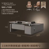 Aesthetic European Office Desk Organizers Crafts Standing Adjustable Office Desk Luxury Mesa Ordenador Commercial Furniture