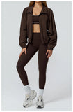 Yoga Set 2/3PCS Sports Outfits Women Clothes Fitness Tracksuit Gym Legging Workout Long Sleeved Female Bra Yoga Suit Sportswear