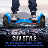 Warrior 8.5 Inch350W*2 off-Road Self-balancing scooter- with Music Speaker And LED Lights, 10mph.