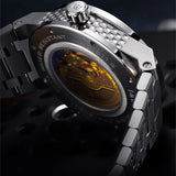 Relogio Masculino CARNIVAL Brand Military Watches Men Luxury Waterproof Fashion Luminous Automatic Mechanical Wrist Watch Clock