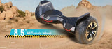 Warrior 8.5 Inch350W*2 off-Road Self-balancing scooter- with Music Speaker And LED Lights, 10mph.
