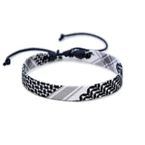 Braided Bracelets For Men And Women Personalized Fashion Jewelry Accessories Woven Handmade Bracelet Couple Gift Arabic New