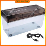 Buy Now USB Electric Dual Purpose Paper Shredder Desktop Mini Financial Bill A4 Paper Shredder Paper Cutter For Home Office