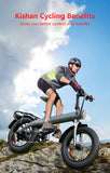 HUANCI Q3 Mountain Electric bicycle 2000W 57KM/H removable battery electric bike 48V 20AH Ebike 20Inch fat tire Off-Road e bike