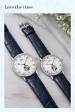 MIYOTA 9029 Men Mechanical Wristwatches Luxury Brand I&W Ultrathin Tourbillon Automatic Watch Men Sapphire Leather Montre Homme