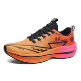 Brand Men's Carbon Plate Running Shoes Soft Cushion Shock Absorbing Sports Shoes Unisex Sneakers Light Anti-Slip Training Shoes