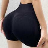 High Waist Women Yoga Shorts Workout Fitness Lift Butt Gym Running Sportswear Short Pants Ladies Active Wear