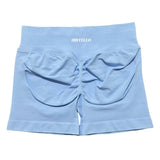 HISTELLO Impact Shorts Df Substitute High Waist Women Yoga Workout Short Seamless Leggings Stretch Fitness Running Gym Shorts