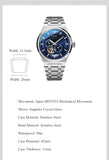 Relogio Masculino CARNIVAL Brand Military Watches Men Luxury Waterproof Fashion Luminous Automatic Mechanical Wrist Watch Clock