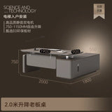 Aesthetic European Office Desk Organizers Crafts Standing Adjustable Office Desk Luxury Mesa Ordenador Commercial Furniture