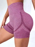Yoga Shorts Cross-border Honey Buttocks Buttocks Sports High Waist Abdomen Stretch Tight-fitting Anti-glare Quick-drying Fitness