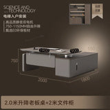 Aesthetic European Office Desk Organizers Crafts Standing Adjustable Office Desk Luxury Mesa Ordenador Commercial Furniture
