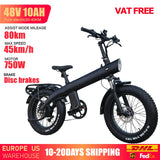 HUANCI Q3 Mountain Electric bicycle 2000W 57KM/H removable battery electric bike 48V 20AH Ebike 20Inch fat tire Off-Road e bike
