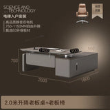 Aesthetic European Office Desk Organizers Crafts Standing Adjustable Office Desk Luxury Mesa Ordenador Commercial Furniture