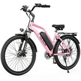 VARUN CITY CRUISER 500W Motor Electric Bicycle，Adult E-Bike,48V7.8AH Battery Man's Electric Bike，26 lnch Tire Mountain E-Bike