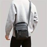 Vintage Office Messenger - Structured Unisex Briefcase (Crossbody/Shoulder Carry for Professionals)