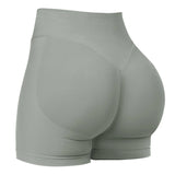Women's summer shorts low waist seamless shorts gym shorts yoga shorts running shorts and high stretch cycling training shorts