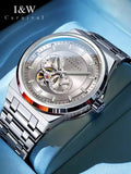 Relogio Masculino CARNIVAL Brand Military Watches Men Luxury Waterproof Fashion Luminous Automatic Mechanical Wrist Watch Clock