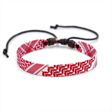 Braided Bracelets For Men And Women Personalized Fashion Jewelry Accessories Woven Handmade Bracelet Couple Gift Arabic New