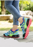 Women's Hiking Shoes Waterproof Outdoor Sports Shoes Women's Walking Travel Sports Shoes Bicycle Sports Shoes Running Shoes