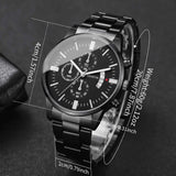 Fashion Business Men Watches Luxury Calendar Quartz Wristwatch for Man Clock Relogio Masculino Montre Homme（Without Box）