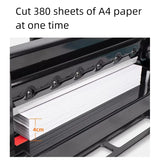 A3A4 Manual Paper Cutter Heavy Duty Guillotine Trimmer Sheets Die Cutters Use for Home Office Laboratory Commercial Paper Cutter