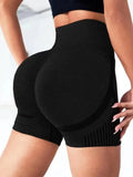 Yoga Shorts Cross-border Honey Buttocks Buttocks Sports High Waist Abdomen Stretch Tight-fitting Anti-glare Quick-drying Fitness
