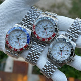 STEELDIVE New Watch SD1993 White Dial Ceramic Bezel 41MM Case Sapphire Glass Luminous 300M NH34 Mechanical Men Dive Watches