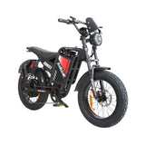 BAOLUJIE DM01 Moto Electric Bicycle 60V 30AH Battery 42 MPH Electric Bike E-Bike Adult for Electric Motorcycle【1 Year Warranty】