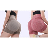 High Waist Women Yoga Shorts Workout Fitness Lift Butt Gym Running Sportswear Short Pants Ladies Active Wear