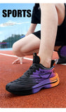 Brand Men's Carbon Plate Running Shoes Soft Cushion Shock Absorbing Sports Shoes Unisex Sneakers Light Anti-Slip Training Shoes