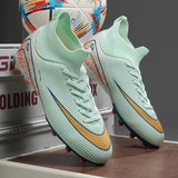 Football Shoes Society Professional Field AG/FG Studded Casual Soccer Shoes Sport Wear Cleats Sneaker Non Slip Football Boots