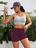 Women High Waist Butt Lift Sports Short Pants High Stretch Qyuick-Drying Breathable Yoga Shorts Athletic Tights