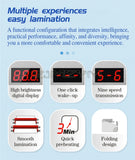 9460T A2+ 110V 220V Paper Laminating Machine Four Roller Cold Hot Laminator Rolling Machine film photo Laminating Machine