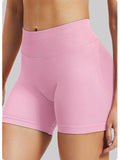 CZGUKE4.5''Shorts Seamless Low Ribbed Waistband Gym Shorts Scrunch Bum Yoga Shorts Booty High Stretch Running Bike Shorts