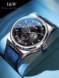 Montre Homme CARNIVAL Mechanical Business Watch for Men Brand Luxury Automatic Wrist Watch 50M Waterproof 2024 Man Reloj Hombre