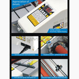 9460T A2+ 110V 220V Paper Laminating Machine Four Roller Cold Hot Laminator Rolling Machine film photo Laminating Machine
