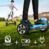 Warrior 8.5 Inch350W*2 off-Road Self-balancing scooter- with Music Speaker And LED Lights, 10mph.
