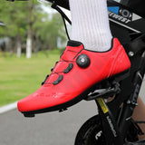 Unisex MTB Mountain Road Bike lock Shoes Breathable Non-slip Wear-resistant Pedal Bicycle Outdoor Competitive Bicycle Equipment