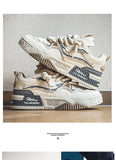 Men's Trendy Skate Shoes, Comfy Non Slip Casual Lace Up Sneakers For Men's Outdoor Activities