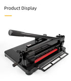 A3A4 Manual Paper Cutter Heavy Duty Guillotine Trimmer Sheets Die Cutters Use for Home Office Laboratory Commercial Paper Cutter