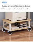 Mobile Office Desktop under Desk Printing Copng hine Storage Ra Home Use und Mounted Organizer elf